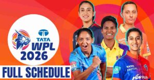 TATA WPL 2026 FULL SCHEDULE