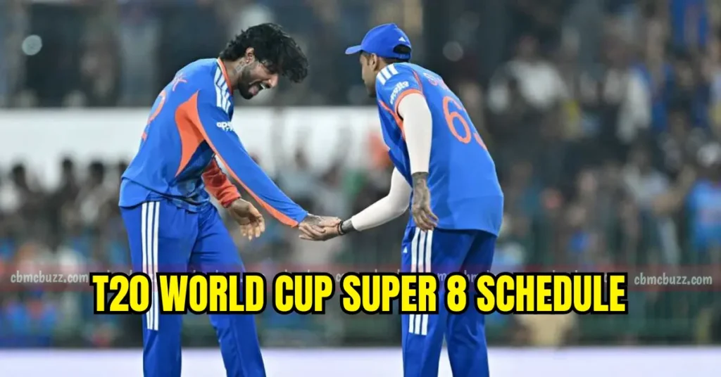T20 WORLD CUP SUPER 8